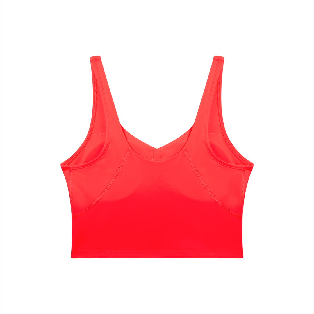 Sujetador Deportivo Escote V Mujer