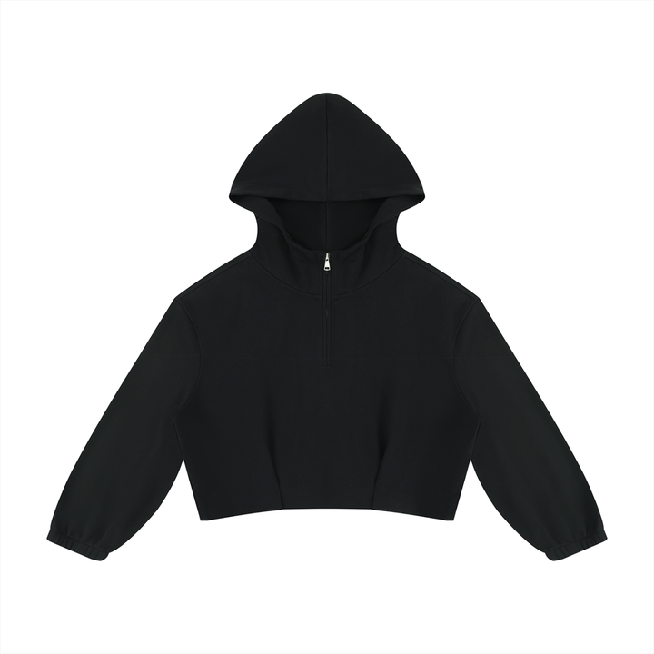 Sudadera Boxy Mujer con Cremallera 1/4