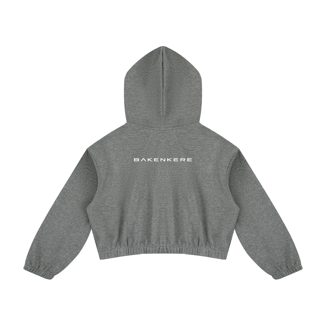 Sudadera Boxy Mujer con Cremallera 1/4
