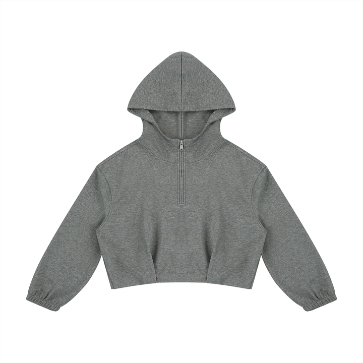 Sudadera Boxy Mujer con Cremallera 1/4
