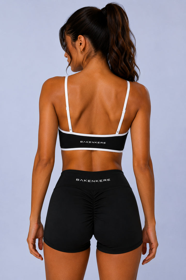 Sujetador Deportivo Mujer Contraste