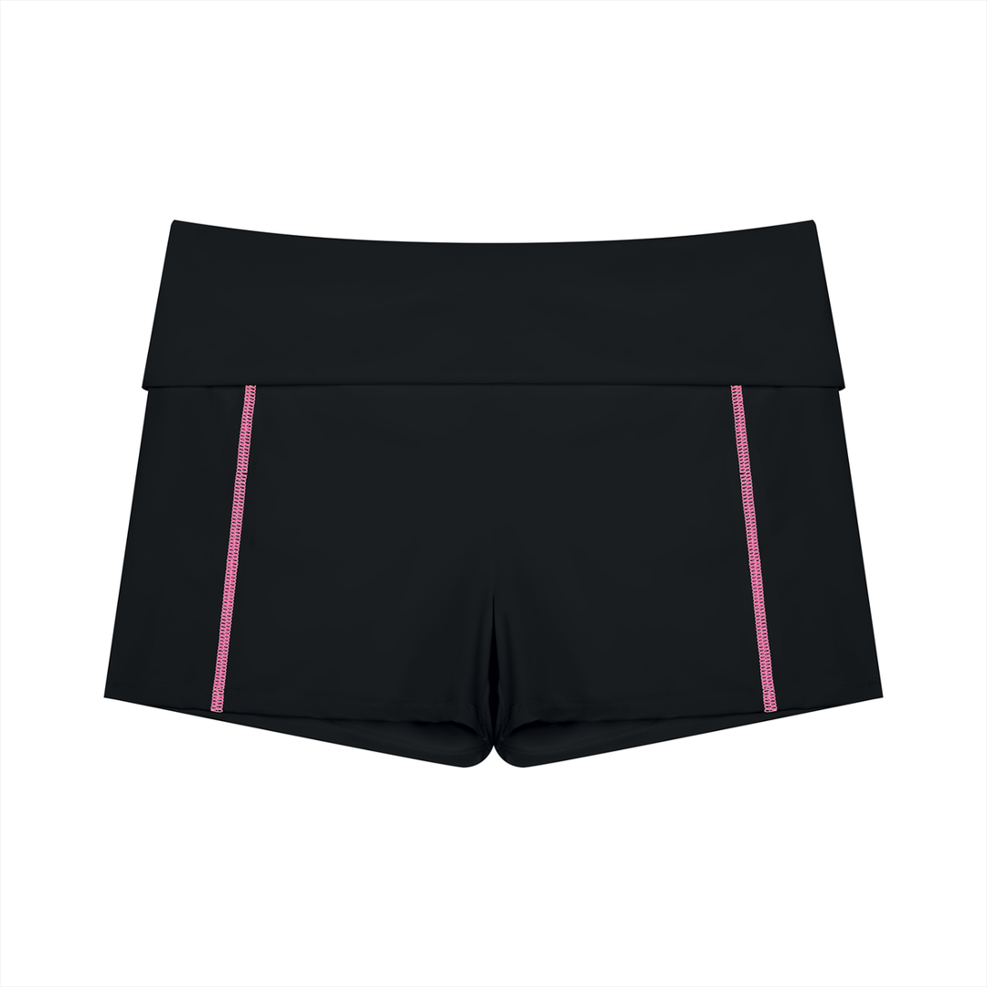 Short Ciclista Yoga Tiro Alto Mujer