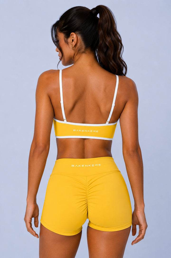 Sujetador Deportivo Mujer Contraste