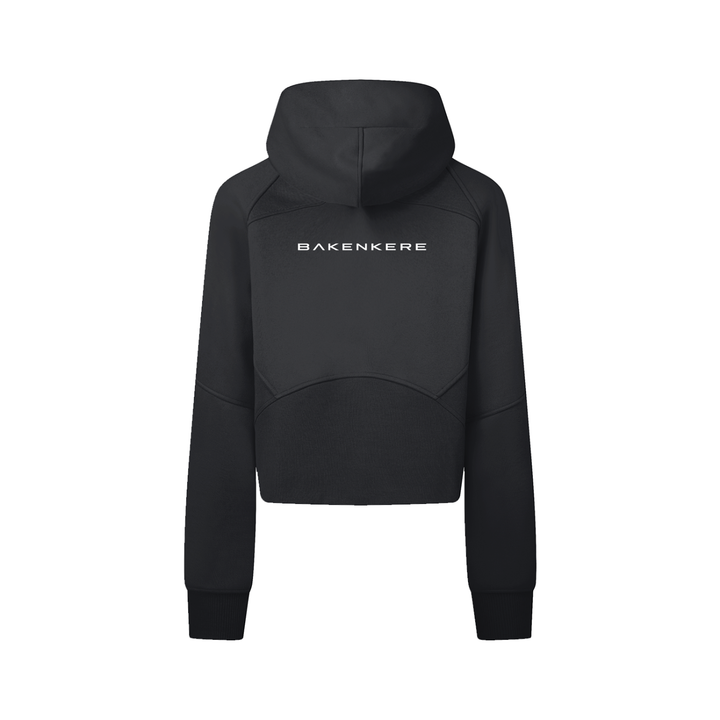 Sudadera Crop con Cremallera Mujer