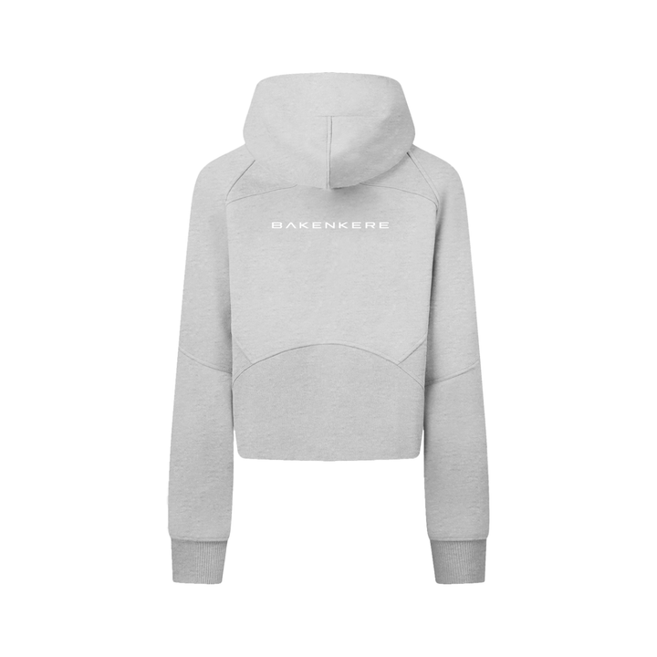 Sudadera Crop con Cremallera Mujer