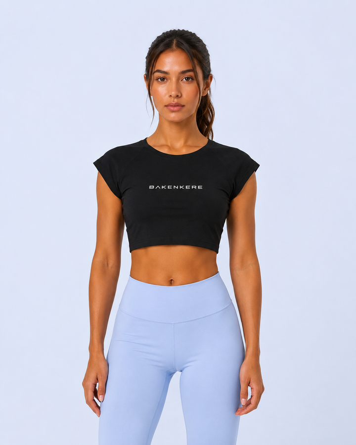 Top Crop Ajustado Mujer