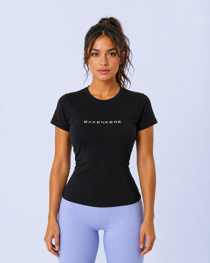 Camiseta Deportiva Ajustada Mujer