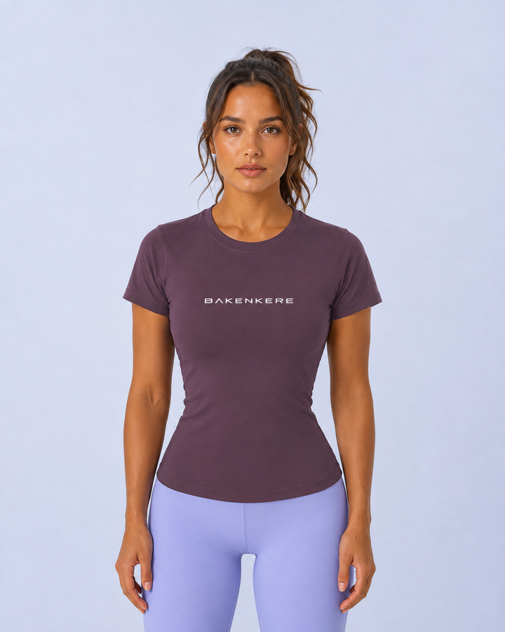 Camiseta Deportiva Ajustada Mujer