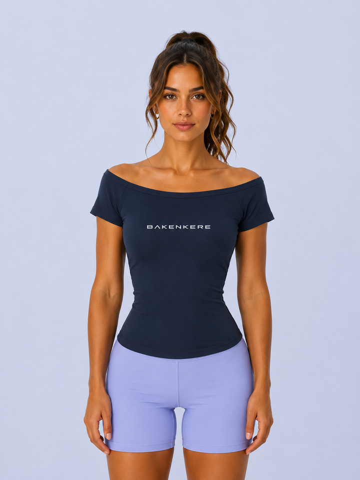 Camiseta Hombros Descubiertos Mujer