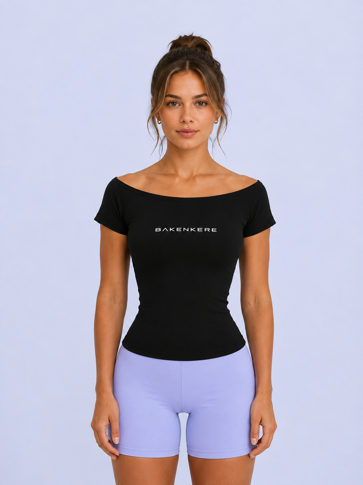 Camiseta Hombros Descubiertos Mujer