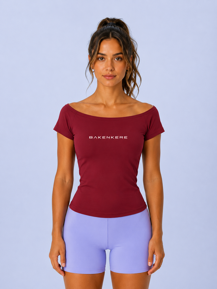 Camiseta Hombros Descubiertos Mujer