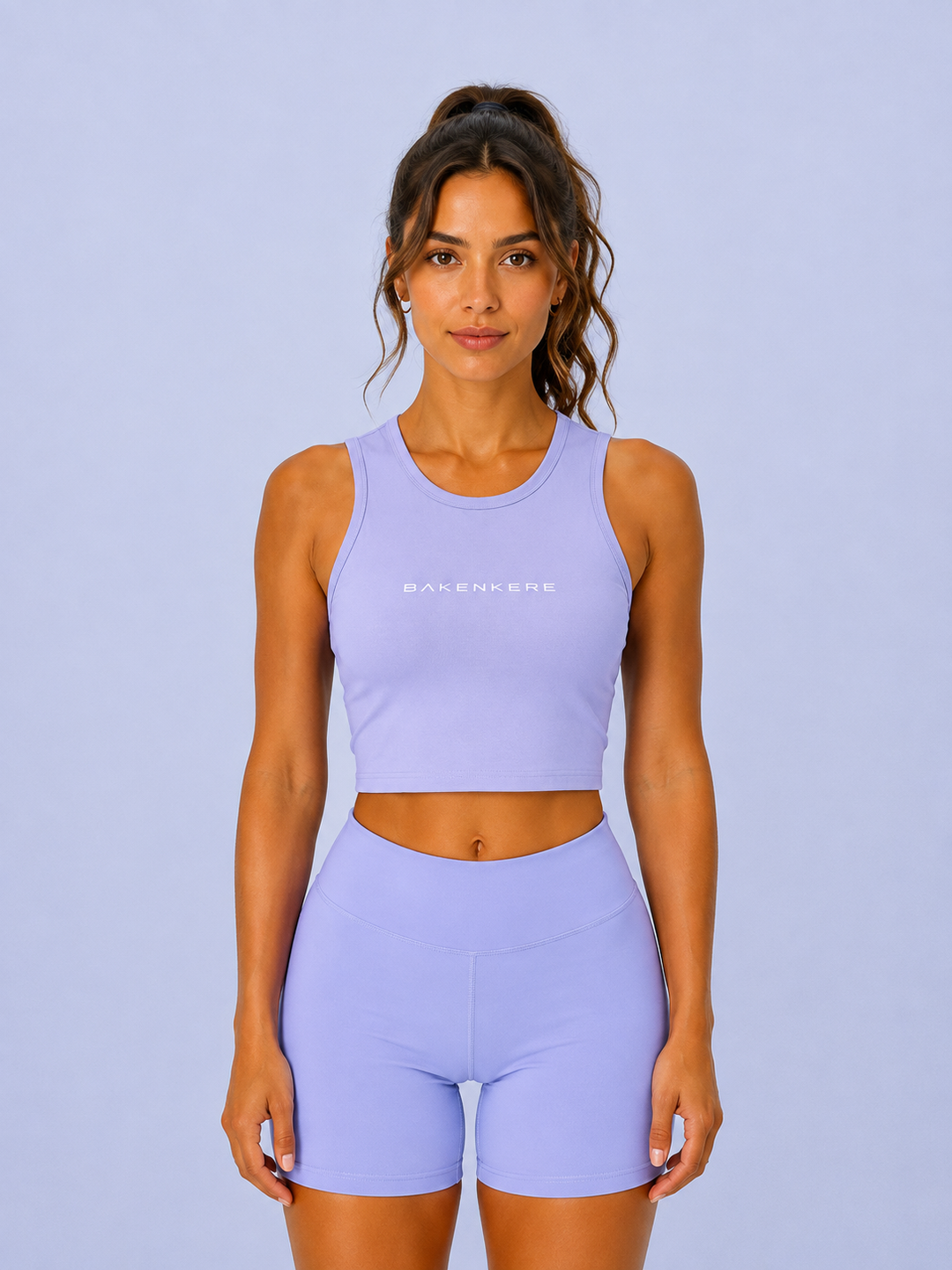 Top Crop Ajustado de Tirantes Mujer