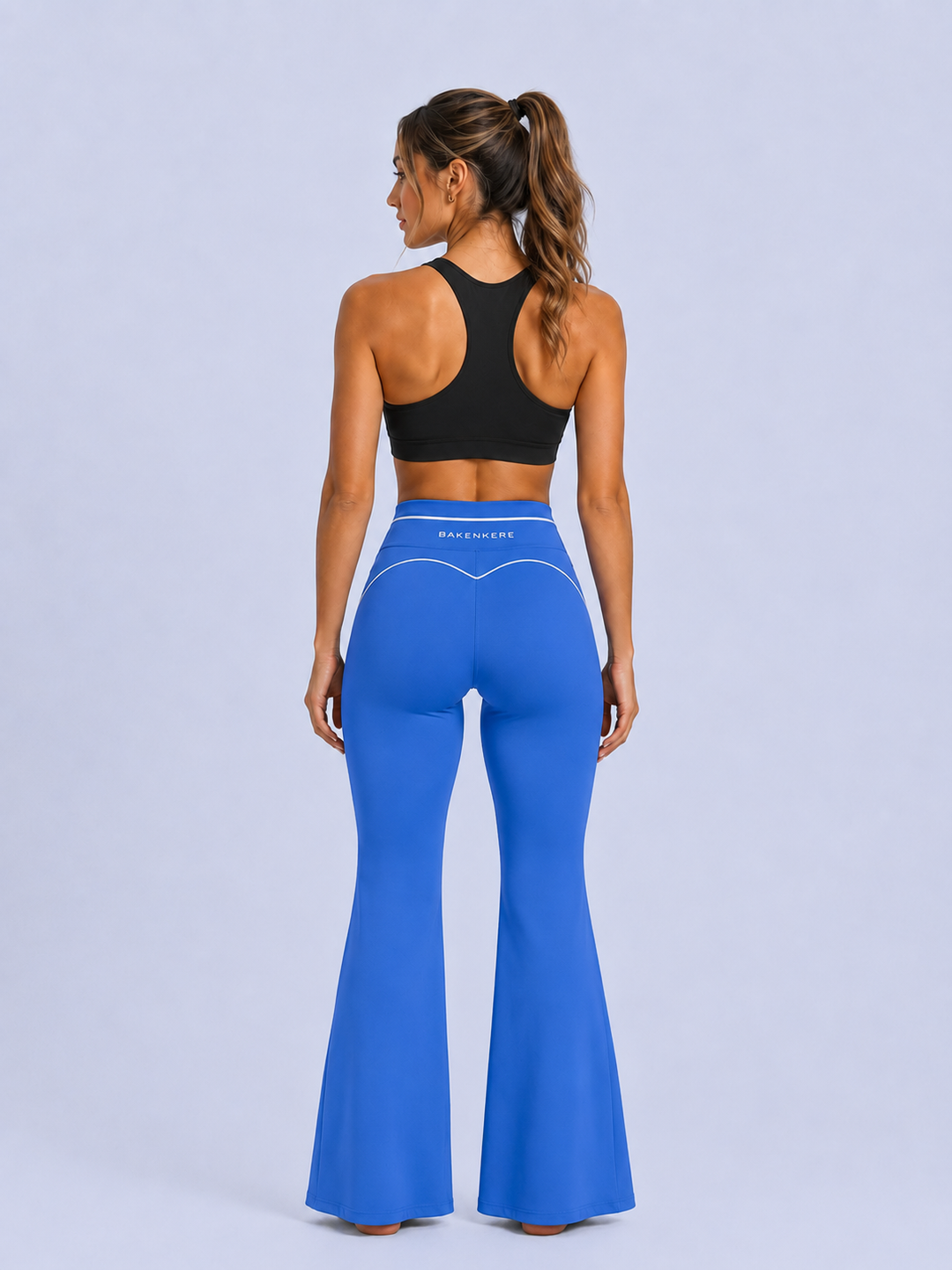 Pantalón Yoga Acampanado Tiro Alto Mujer