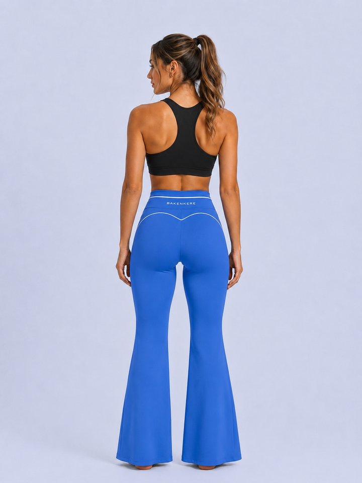Pantalón Yoga Acampanado Tiro Alto Mujer