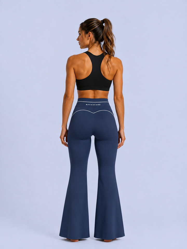 Pantalón Yoga Acampanado Tiro Alto Mujer