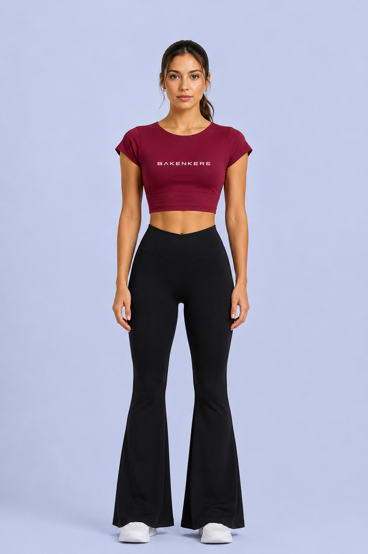 Top Crop Espalda Abierta Mujer