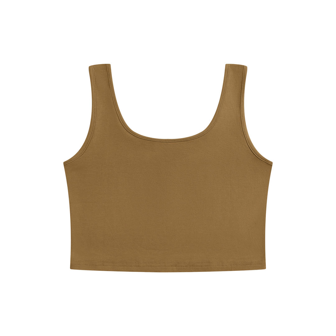 Top Crop de Tirantes Mujer