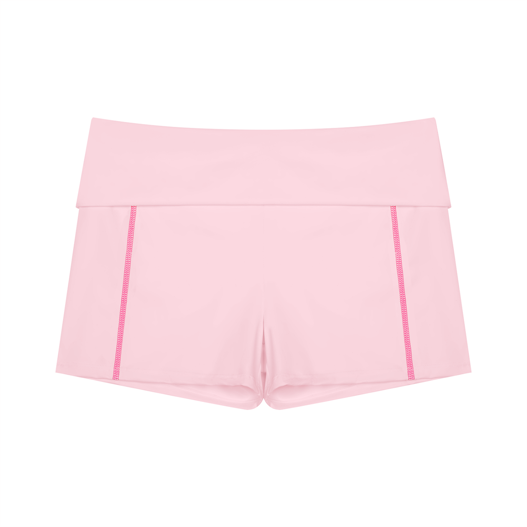 Short Ciclista Yoga Tiro Alto Mujer