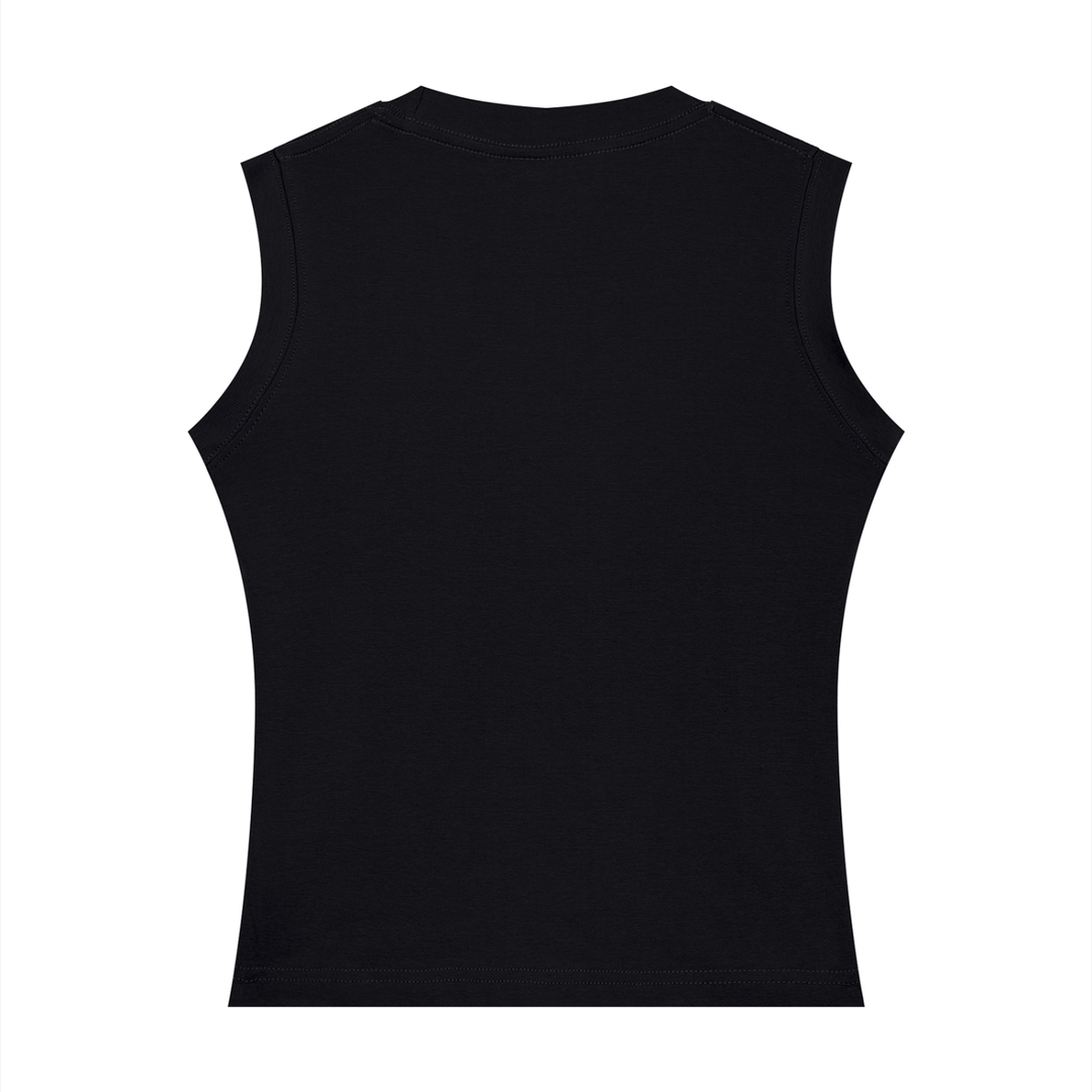 Top de Tirantes Cuello Redondo Mujer