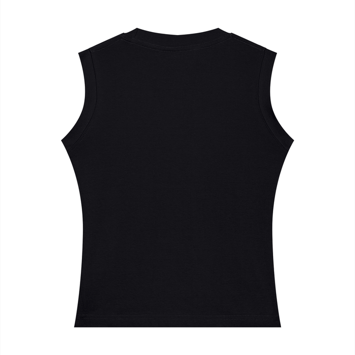 Top de Tirantes Cuello Redondo Mujer